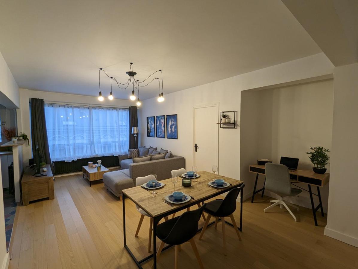 Appt Cosy En Coeur De Ville Proche Lille - 15 Min Tourcoing Bagian luar foto