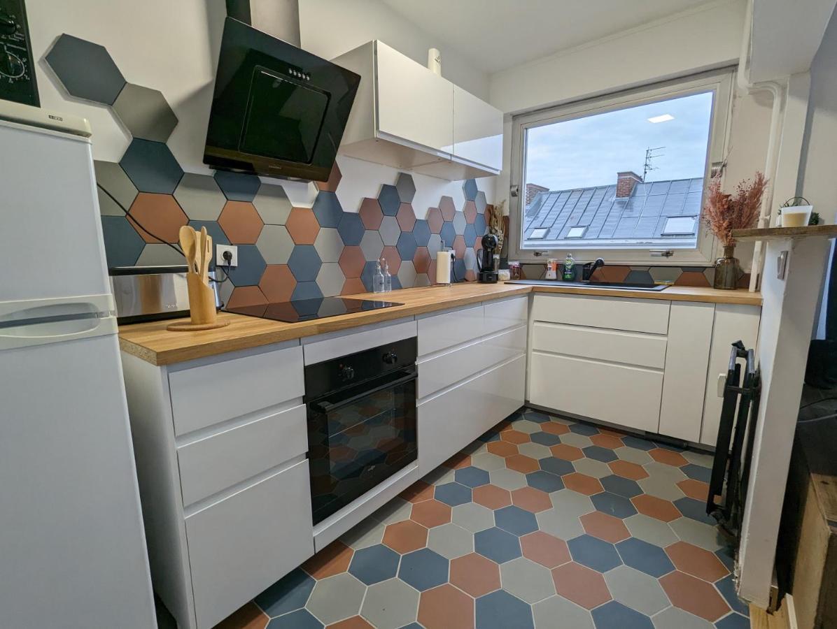 Appt Cosy En Coeur De Ville Proche Lille - 15 Min Tourcoing Bagian luar foto